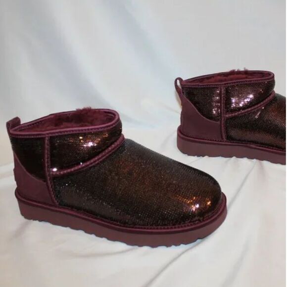 UGG Classic Ultra Mini Mirror Ball in wild grape - Picture 11 of 15